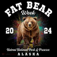 Fat Bear Week 2024 Katmai National Park T-Shirt