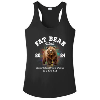 Fat Bear Week 2024 Katmai National Park Ladies PosiCharge Competitor Racerback Tank