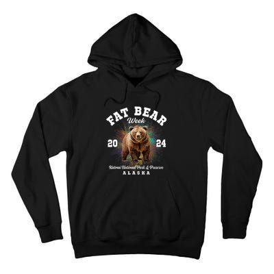 Fat Bear Week 2024 Katmai National Park Tall Hoodie