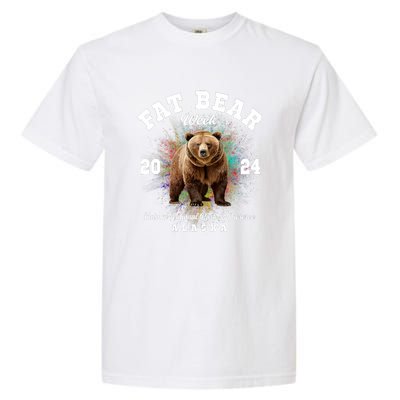 Fat Bear Week 2024 Katmai National Park Garment-Dyed Heavyweight T-Shirt