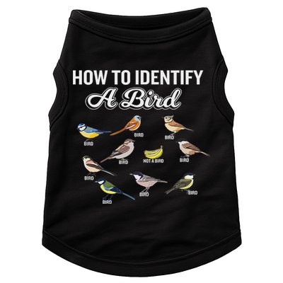 Funny Bird Watcher How To Identify A Bird Unique Birder Doggie Tank