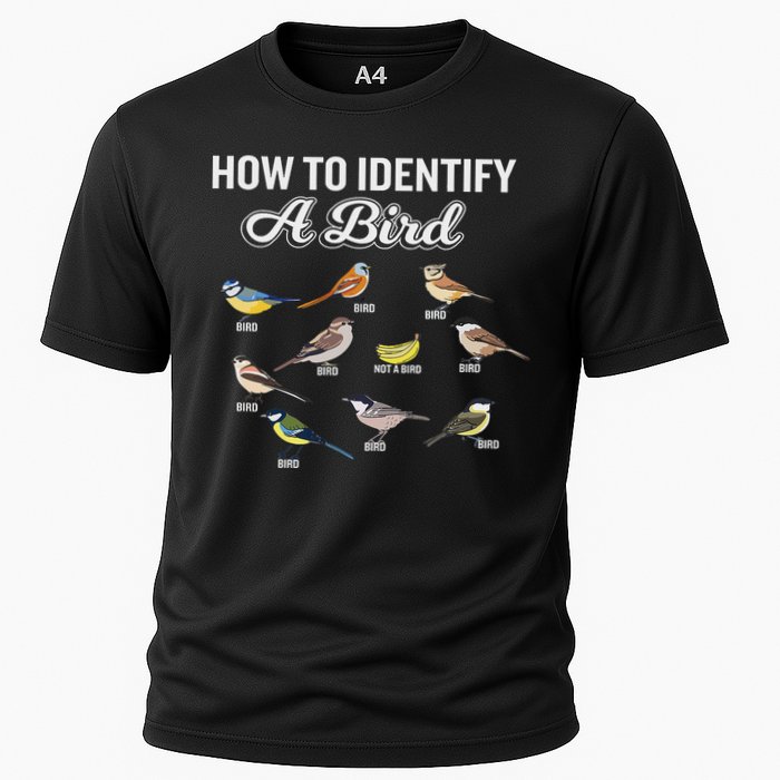 Funny Bird Watcher How To Identify A Bird Unique Birder Performance Shirt