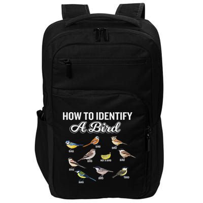 Funny Bird Watcher How To Identify A Bird Unique Birder Impact Tech Backpack