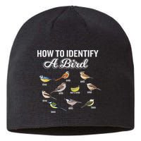 Funny Bird Watcher How To Identify A Bird Unique Birder Sustainable Beanie