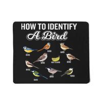 Funny Bird Watcher How To Identify A Bird Unique Birder Mousepad