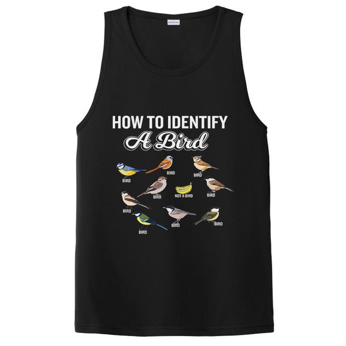 Funny Bird Watcher How To Identify A Bird Unique Birder PosiCharge Competitor Tank