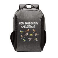 Funny Bird Watcher How To Identify A Bird Unique Birder Vector Backpack