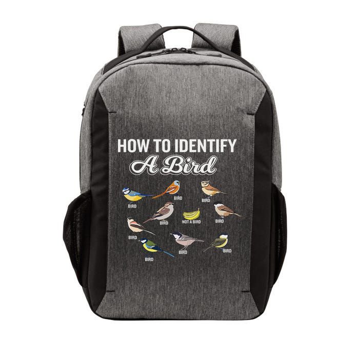 Funny Bird Watcher How To Identify A Bird Unique Birder Vector Backpack