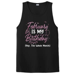 February Birthday Wo Yep The Whole Month PosiCharge Competitor Tank