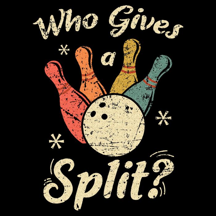 Funny Bowling Who Gives A Split Bowler Bowling Team Gift 16 in Basic Backpack