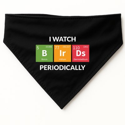 Funny Bird Watching Birding Bird Nerd USA-Made Doggie Bandana