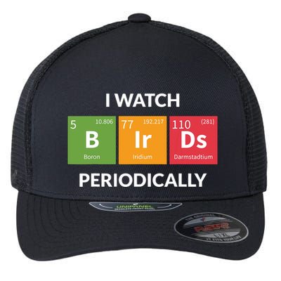 Funny Bird Watching Birding Bird Nerd Flexfit Unipanel Trucker Cap