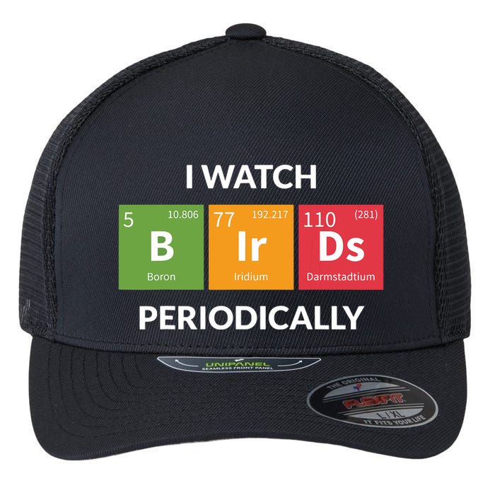Funny Bird Watching Birding Bird Nerd Flexfit Unipanel Trucker Cap