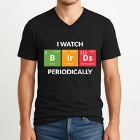 Funny Bird Watching Birding Bird Nerd V-Neck T-Shirt