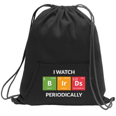 Funny Bird Watching Birding Bird Nerd Sweatshirt Cinch Pack Bag