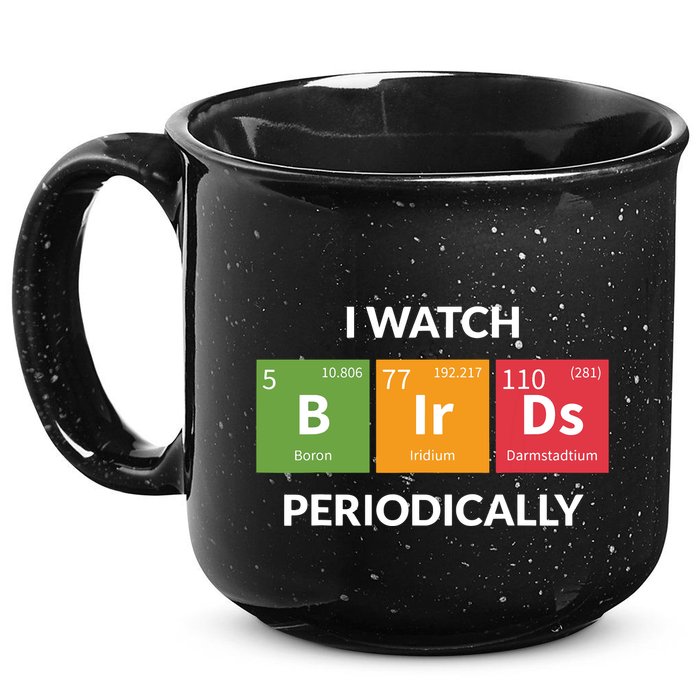 Funny Bird Watching Birding Bird Nerd 15oz Campfire Ceramic Mug