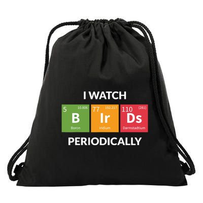 Funny Bird Watching Birding Bird Nerd Drawstring Bag