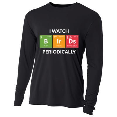 Funny Bird Watching Birding Bird Nerd Cooling Performance Long Sleeve Crew