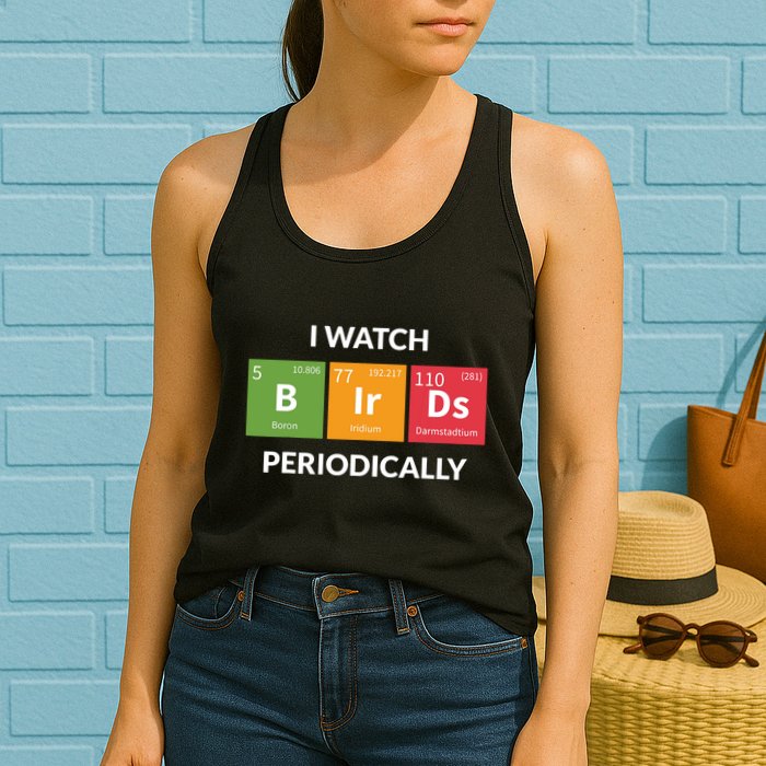 Funny Bird Watching Birding Bird Nerd Womens Tank Top