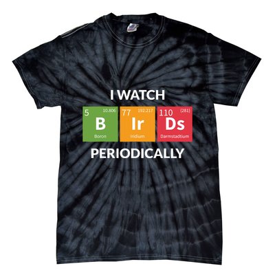 Funny Bird Watching Birding Bird Nerd Tie-Dye T-Shirt