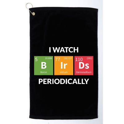 Funny Bird Watching Birding Bird Nerd Golf Towel