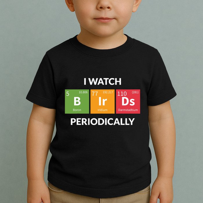 Funny Bird Watching Birding Bird Nerd Toddler T-Shirt