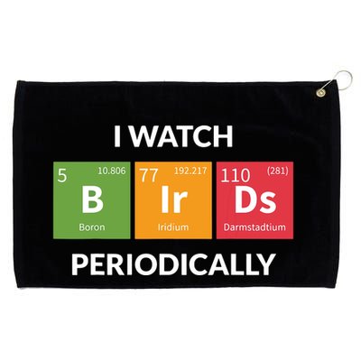 Funny Bird Watching Birding Bird Nerd Grommeted Golf Towel