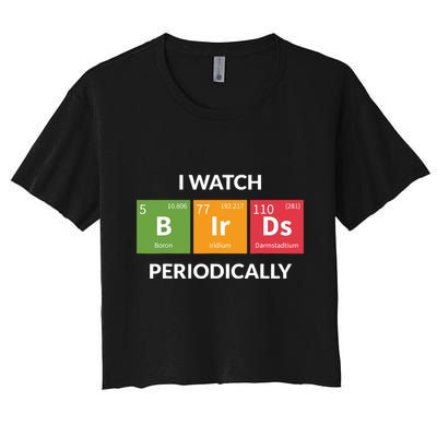 Funny Bird Watching Birding Bird Nerd Crop Top