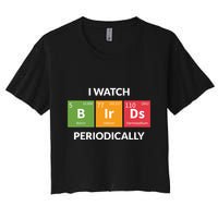 Funny Bird Watching Birding Bird Nerd Crop Top