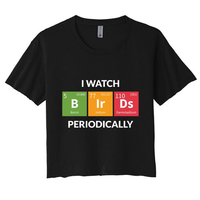 Funny Bird Watching Birding Bird Nerd Crop Top