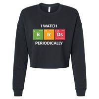 Funny Bird Watching Birding Bird Nerd Cropped Pullover Crew