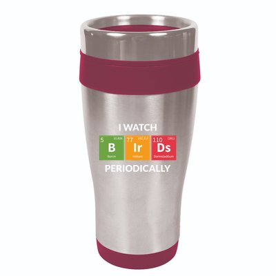 Funny Bird Watching Birding Bird Nerd 16oz Travel Tumbler