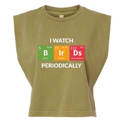 Funny Bird Watching Birding Bird Nerd Garment-Dyed Women's Muscle Tee