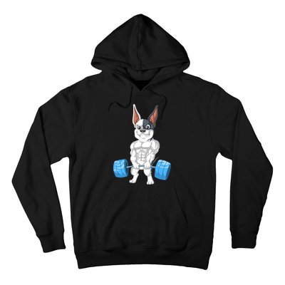 French Bulldog Weightlifting Hoodie