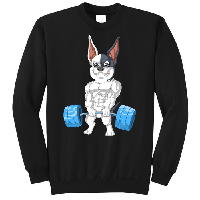 French Bulldog Weightlifting Sweatshirt