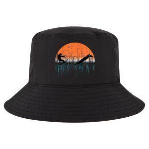 Funny Bigfoot Water Skiing With Loch Ness Monster Bigfoot Cool Comfort Performance Bucket Hat