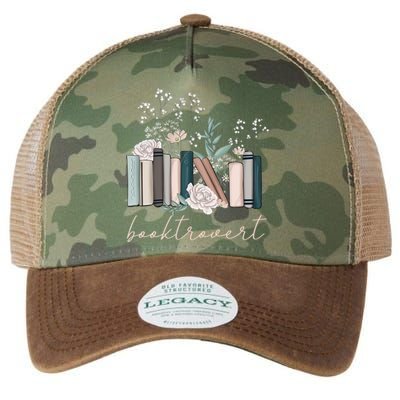 Floral Booktrovert Wildflowers Bookworm Reading Book Lovers Great Gift Legacy Tie Dye Trucker Hat