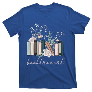 Floral Booktrovert Wildflowers Bookworm Reading Book Lovers Great Gift T-Shirt