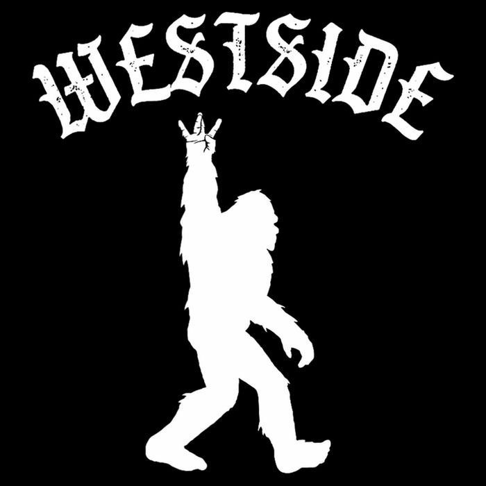 Funny Bigfoot Westside Hand Sign For California West Coast Impact Tech Backpack