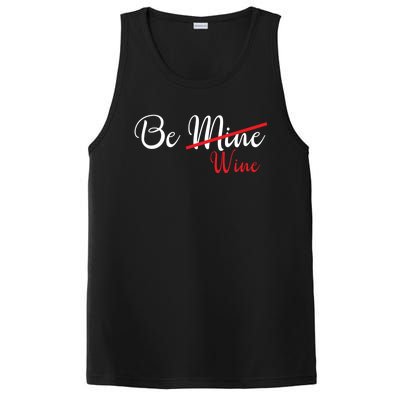 Funny Be Wine Valentines Day Wine Lovers Gift PosiCharge Competitor Tank