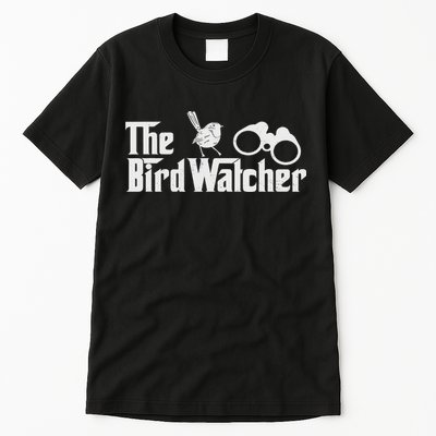 Funny Bird Watcher Gift Birdwatching For Birders Tall T-Shirt