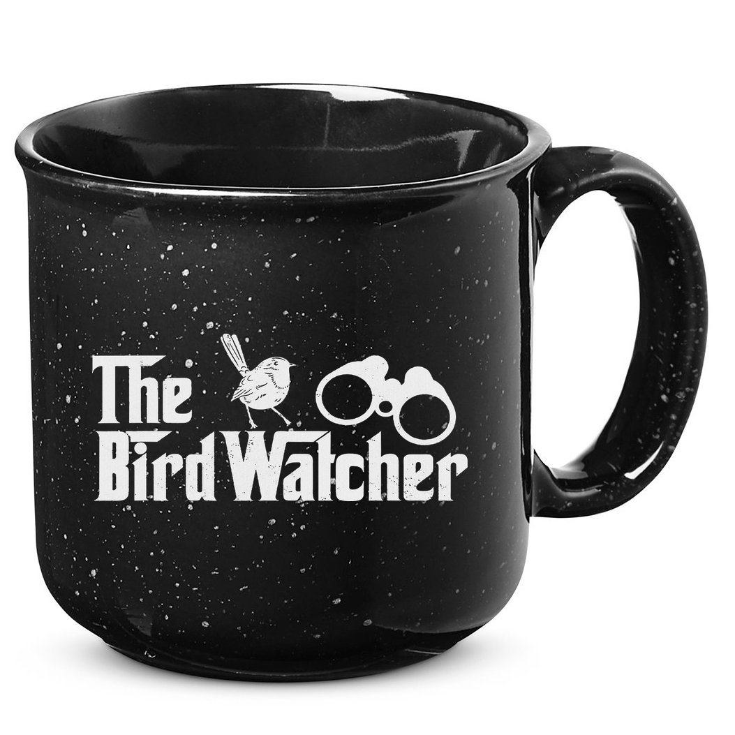 Funny Bird Watcher Gift Birdwatching For Birders 15oz Campfire Ceramic Mug