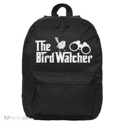 Funny Bird Watcher Gift Birdwatching For Birders 16 in Basic Backpack