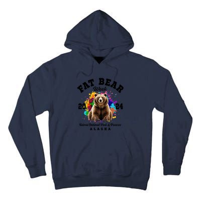 Fat Bear Week 2024 Katmai National Park And Preserve Alaska Tall Hoodie