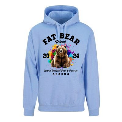 Fat Bear Week 2024 Katmai National Park And Preserve Alaska Unisex Surf Hoodie