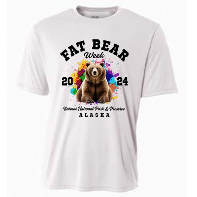 Fat Bear Week 2024 Katmai National Park And Preserve Alaska Cooling Performance Crew T-Shirt