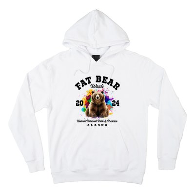 Fat Bear Week 2024 Katmai National Park And Preserve Alaska Hoodie