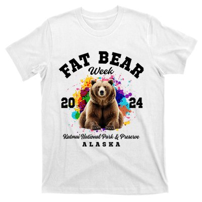 Fat Bear Week 2024 Katmai National Park And Preserve Alaska T-Shirt