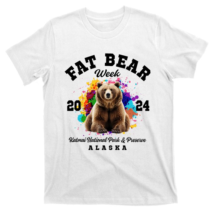 Fat Bear Week 2024 Katmai National Park And Preserve Alaska T-Shirt