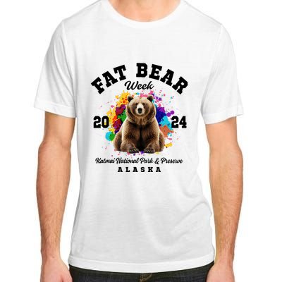 Fat Bear Week 2024 Katmai National Park And Preserve Alaska Adult ChromaSoft Performance T-Shirt